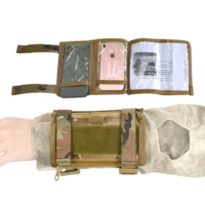 TrailGuard Tactical Armband Map and Mobile Pouch