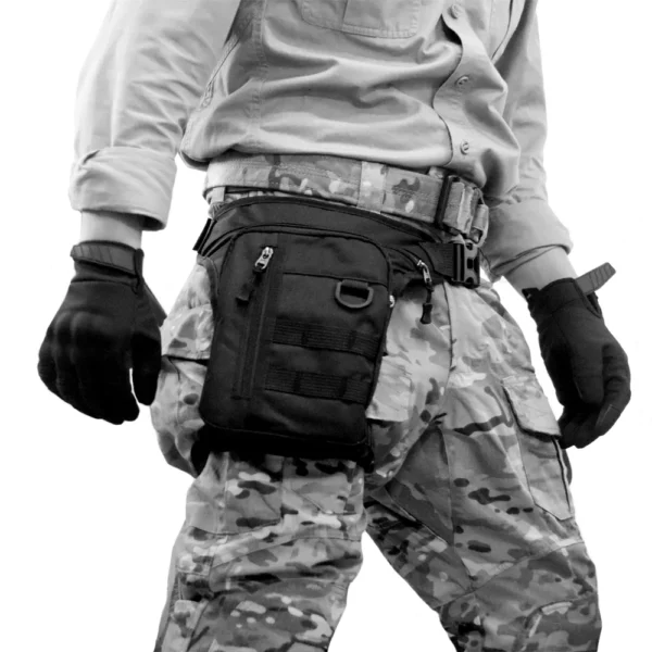 StrideSurge Tactical Leg and Waist Bag